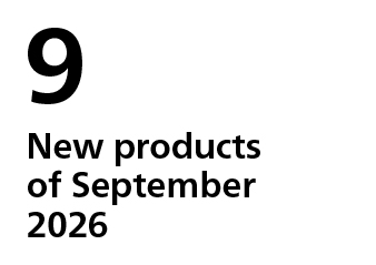 New products of , September 2026​
